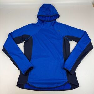 Under Armour Womens Size M ColdGear Reactor Thermal Hoodie Blue